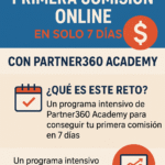 Conseguir primera comisión online - Partner360