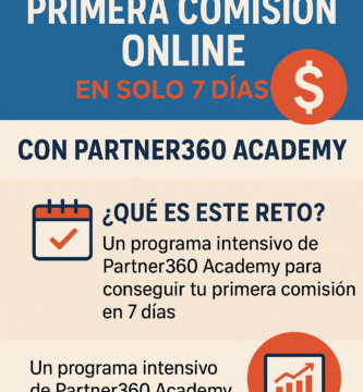 Conseguir primera comisión online - Partner360